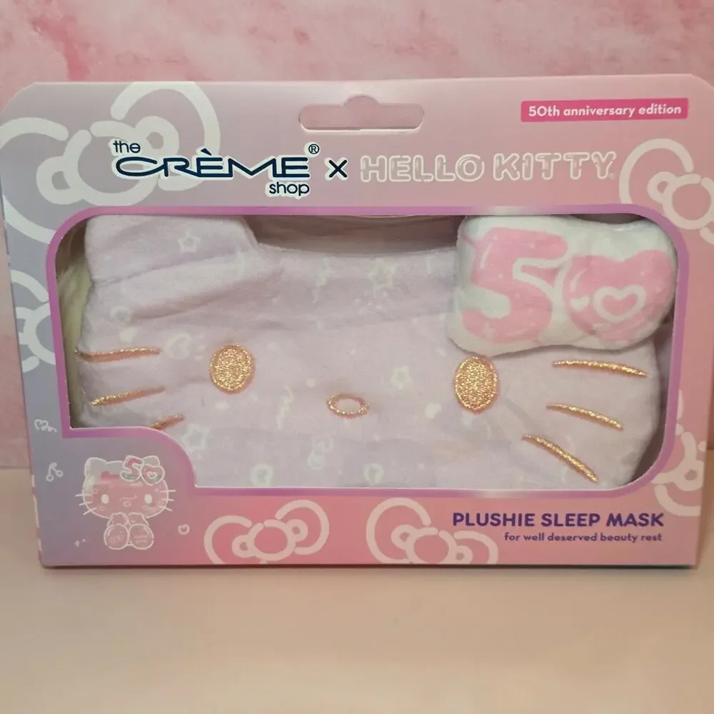 The Creme Shop x Hello Kitty Plushie Sleep Mask 50th Year Anniversary